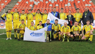 Команда газовых компаний Мордовии стала чемпионом Мордовской футбольной лиги