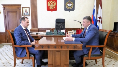 Врио Главы Мордовии провел рабочую встречу с руководством «Газпром межрегионгаз Саранск»