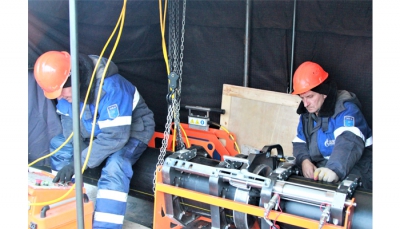«Газпром газораспределение Саранск» продолжает  строительство газопровода к заводу по производству цемента