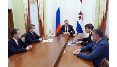Представители Группы Газпром межрегионгаз и Глава Республики Мордовия обсудили вопросы взаимодействия
