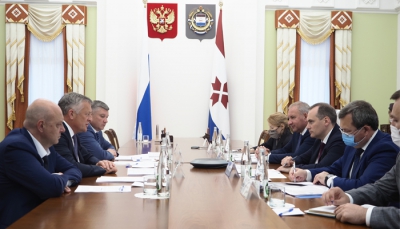 В Правительстве Мордовии состоялась встреча врио Главы республики и генерального директора «Газпром межрегионгаз»