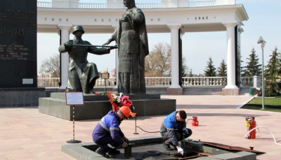 В Мордовии идет подготовка газового оборудования мемориалов «Вечный огонь»